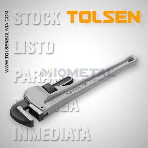 10222 LLAVE DE TUBO DE ALUMINIO STILSON (IND) 300MM. 12″