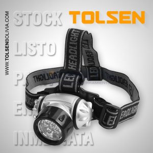 60011 LINTERNA DE CABEZA LED DE 7 LED’S FRONTAL