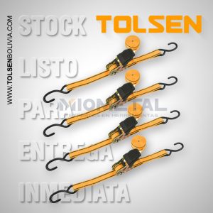 62254 JGO DE CORREA DE TRINQUETE 4PZA 25MM*5MM