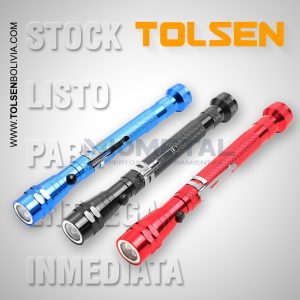 66011 LINTERNA LED TELESCOPICA 3 LED