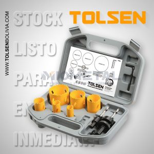 75861 CONJUNTO DE SIERRA BI-METAL (PARA AGUJERO) 9PZA