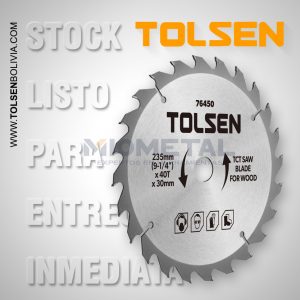 76420 DISCO DE SIERRA CIRCULAR TCT 115MM 4-1/2″*40T*22MM