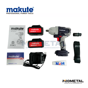 CW004-2BL LLAVE INALÁMBRICA, 1/2″ (Torque 800 N.m) con 2 Baterías y cargador