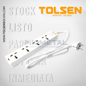 38301 REGLETA TOMA CORRIENTE 4 SALIDAS CON INTERRUPTOR (3M cable)