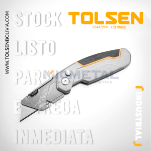 30110 CUCHILLO PLEGABLE DE ALTA RESISTENCIA 61x19mm (INDUSTRIAL)