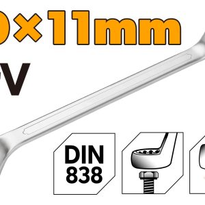 15873 LLAVE DE DOBLE ANILLO (INDUSTRIAL) 10 X 11 MM